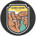 GRAND CANYON PEARL  WHITE CARBON FIBER TIRE COVER