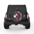 GRATEFUL FOR LIFE BLACK TIRE COVER