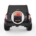 GREAT BASIN PEARL  WHITE CARBON FIBER TIRE COVER