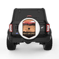 GREAT SAND DUNES WHITE TIRE COVER