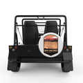 GREAT SAND DUNES WHITE TIRE COVER FOR MOKE