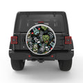 GRIM REAPER HALLOWEEN BLACK TIRE COVER