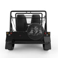 GROW IN GRACE BLACK CARBON FIBER TIRE COVER FOR MOKE