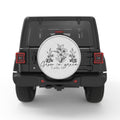 GROW IN GRACE BLACK TIRE COVER