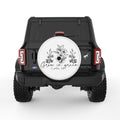 GROW IN GRACE WHITE TIRE COVER