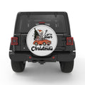 GET IN LOSER WERE SAVING CHRISTMAS BLACK TIRE COVER