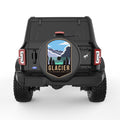 GLACIER BLACK CARBON FIBER TIRE COVER
