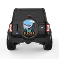 GLACIER BLACK TIRE COVER