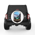 GLACIER WHITE TIRE COVER