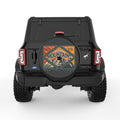 GOING TO THE MOUNTAINS BLACK TIRE COVER