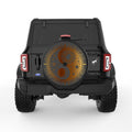 GOLDEN SUN MOON YING YANG BLACK TIRE COVER