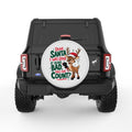 GOOD AT BEING BAD PEARL  WHITE CARBON FIBER TIRE COVER