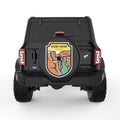 GRAND CANYON BLACK TIRE COVER