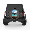 GRAND TETON BLACK CARBON FIBER TIRE COVER