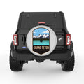 GRAND TETON SILVER CARBON FIBER TIRE COVER