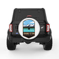 GRAND TETON WHITE TIRE COVER