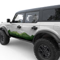GREEN MOUNTAIN RANGE LANDSCAPE DOOR DECAL FITS 2021+ FORD BRONCO 4 DOOR