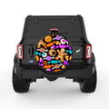 HALLOWEEN SWEETS AND COOKIES BLACK TIRE COVER