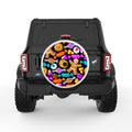 HALLOWEEN SWEETS AND COOKIES WHITE TIRE COVER