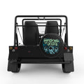 HANGING WITH THE JELLIES BLACK TIRE COVER FOR MOKE
