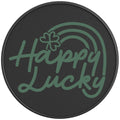 HAPPY LUCKY BLACK CARBON FIBER TIRE COVER