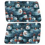 HAPPY SNOWMEN QUARTER WINDOW DRIVER & PASSENGER DECALS