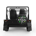HAPPY ST PATRICKS DAY BLACK CARBON FIBER TIRE COVER FOR MOKE