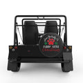 HAVE YOURSELF A FURRY LITTLE CHRISTMAS BLACK CARBON FIBER TIRE COVER FOR MOKE
