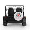 HAVE YOURSELF A FURRY LITTLE CHRISTMAS WHITE TIRE COVER FOR MOKE