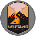 HAWAI VOLCANOES NATIONAL PARK SILVER CARBON FIBER TIRE COVER