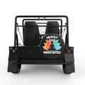 HEAVILY MEDITATED BLACK CARBON FIBER TIRE COVER FOR MOKE