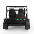HELLO WINTER BLACK CARBON FIBER TIRE COVER FOR MOKE