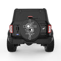 HE IS RISEN BLACK TIRE COVER