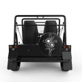 HE IS RISEN BLACK TIRE COVER FOR MOKE
