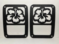 HIBISCUS TAIL LIGHT COVER FOR JEEP WRANGLER JK