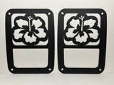HIBISCUS TAIL LIGHT COVER FOR JEEP WRANGLER JK
