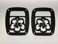 HIBISCUS TAIL LIGHT COVER FOR JEEP WRANGLER TJ