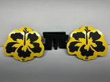 HIBISCUS FOOT PEGS FOR JEEP WRANGLER AND JEEP GLADIATOR in Yellow Color