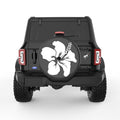 HIBISCUS BLACK CARBON FIBER TIRE COVER