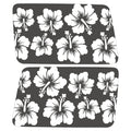 HIBISCUS QUARTER WINDOW DRIVER & PASSENGER DECALS
