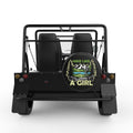 HIKE LIKE A GIRL BLACK TIRE COVER FOR MOKE