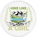 HIKE LIKE A GIRL BLACK TIRE COVER