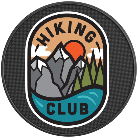 HIKING CLUB BLACK CARBON FIBER TIRE COVER