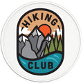 HIKING CLUB PEARL  WHITE CARBON FIBER TIRE COVER