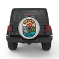 HIKING CLUB WHITE TIRE COVER