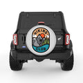 HIKING CLUB SILVER CARBON FIBER TIRE COVER