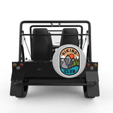 HIKING CLUB SILVER CARBON FIBER TIRE COVER FOR MOKE