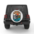 HIKING CLUB SILVER CARBON FIBER TIRE COVER