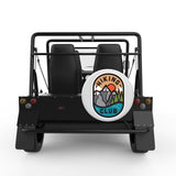 HIKING CLUB WHITE TIRE COVER FOR MOKE