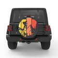 HIKING MAN PEARL  WHITE CARBON FIBER TIRE COVER
